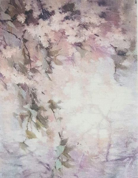 Tissu Aïda imprimé Ivy Cascade par Alisena KF-1117A