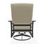 Chaise berçante pivotante en polymère St. Catherine-98360033-98360004