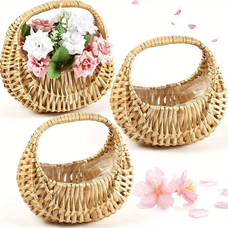 3 pièces Willow Rattan Wovener