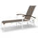 Askar Outdoor Rust-Resistant Metal Chaise Lounge