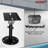 5 Core Outdoor In Wall Speaker Mount Stand Pair Premium Rotatable Angle, Adjustable Swivel