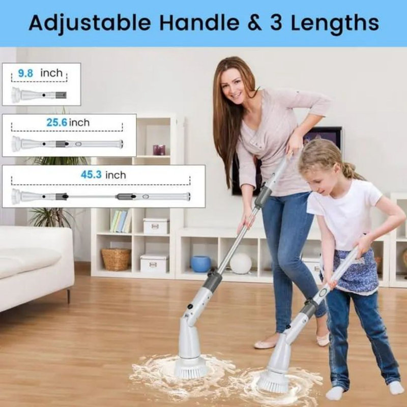 Broom And Dustpan Set with Replaceable Head