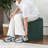 16.9 Inches Height Upholstered Round Storage Ottoman-1482938483