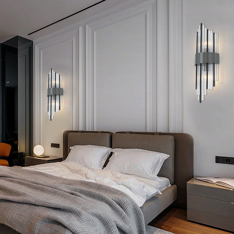 Jolon 2-Light Iron Flush Mounted Sconce