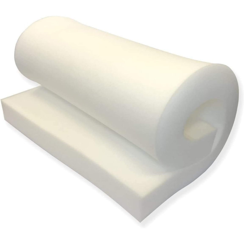 Coussin de remplacement de siège à densité moyenne AK AKK, H 3 po x l 24 po x P 72 po, Medium Density