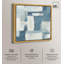 Art abstrait bleu déconstruit par III -84840352-84840411