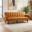 74.4" PU Convertible Futons Sofa Bed For Living Room-276310971