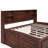 Full Size Wooden Captain Bed With Built-In Storage Shelves, 4 Drawers And 2 Cabinets