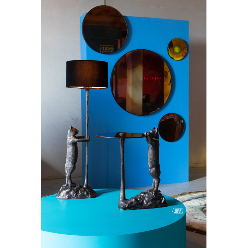 43'' Black Traditional Floor Lamp