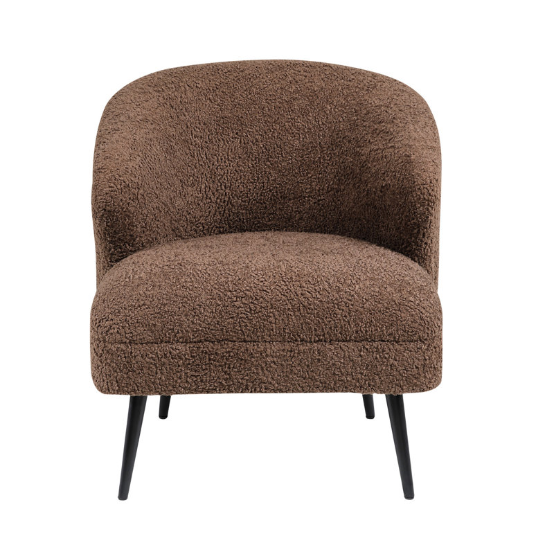 Fauteuil d'appoint rembourré Boucle