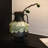 Black Green Amphora Ceramic Table Vases