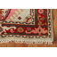 Tapis géométrique en laine Khotan