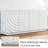 59" Sideboard with Spiral Grain Accent, 4-Door Modern Buffet Cabinet for Kitchen or Living Room Storage, White-855757613