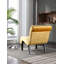 Fauteuil de salon en velours sans accoudoirs-765706691