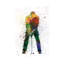 «Golfeur Putting Silhouette» par Paul Rommer - impression d'art graphique-52555473-52555484