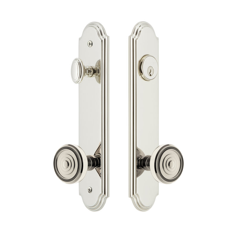 Ensemble d'entrée complet Arc, 2.75", Nickel poli