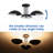 3 - Light Modern Sputnik Semi Flush Mount Ceiling Light-1159085172