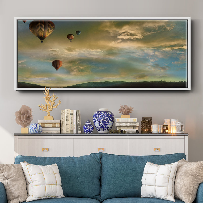 Sunset Rendezvous - Toile encadrée, H 24 po x l 60 po