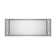 42" 900 CFM Flush Mount Ceiling Island Range Hood with Wall Switch and Dimmable LED's