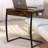 Table End Table with Charging Station, Couch Tables That Slide Under, C Shaped Side Table with Storage, Small Table Couch Desk for Small Spaces