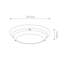 Orrwell Glass LED Flush Mount-37015773