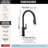 Single Handle Pull-Down Kitchen Faucet-124678923