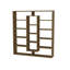 135.7cm H x 125cm W Library Bookcase-92932660