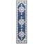 Tapis oriental bleu marine / crème Aurelle-32706519