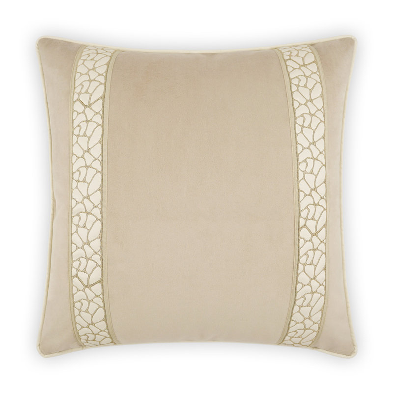 Coussin décoratif Sloane, Noir, Rectangle H 14 po x l 24 po