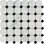 Marble Octagon and Dot Mosaic Wall & Floor Tile