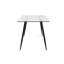 Avon Glass Top Metal Base Dining Table