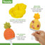 Tovolo Pineapple Stackable Pop Mold (Set of 4)