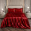 Ensemble de draps en satin de qualité supérieure (4 pièces)-134264081-134264083