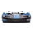 Delta Children Turbo Race Car Twin Bed, Blue -1761765044