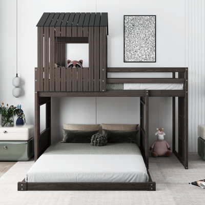 Hummel Kids Twin Over Full Bunk Bed