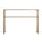 Jaymes Gold Metal And Glass Console Table