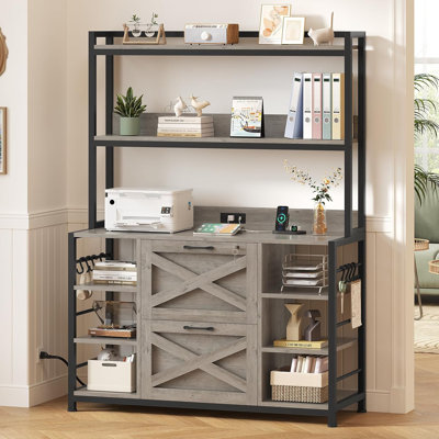 Classeur avec station de charge, classeur vertical avec serrure pour bureau personnel