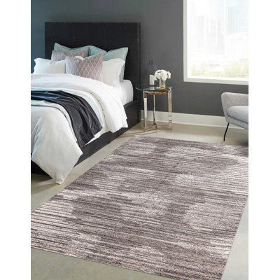 Tapis gris Elysian 7 pi 9 po x 9 pi 11 po