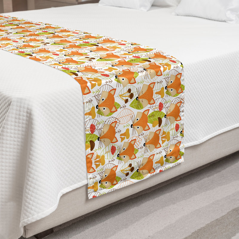 Tapis de lit Ambesonne Woodsy, Très grand lit