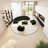 Semi-circular curved light luxury negotiation sofa