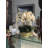 Blaze Bowl With Phalaenopsis Orchids-111971912