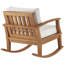 Chaise berçante d'extérieur en teck Marina-472441371