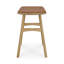 Osso Upholstered Stool with Solid Wood Frame-1084725668