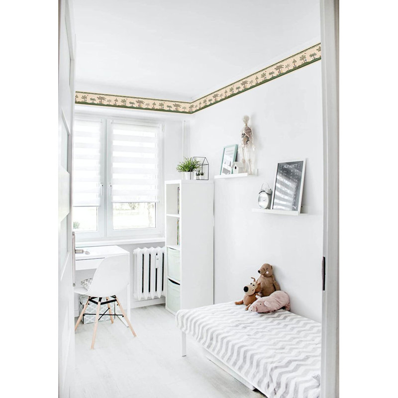 Bordure de papier peint L 15 pi x l 8 po