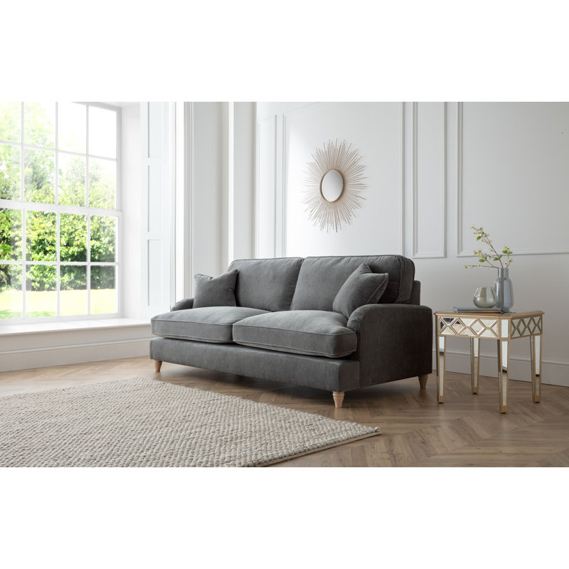 Galilee 3 Seater Sofa, Manhattan Charcoal