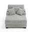 Upholstered Chaise Lounge-1955959410