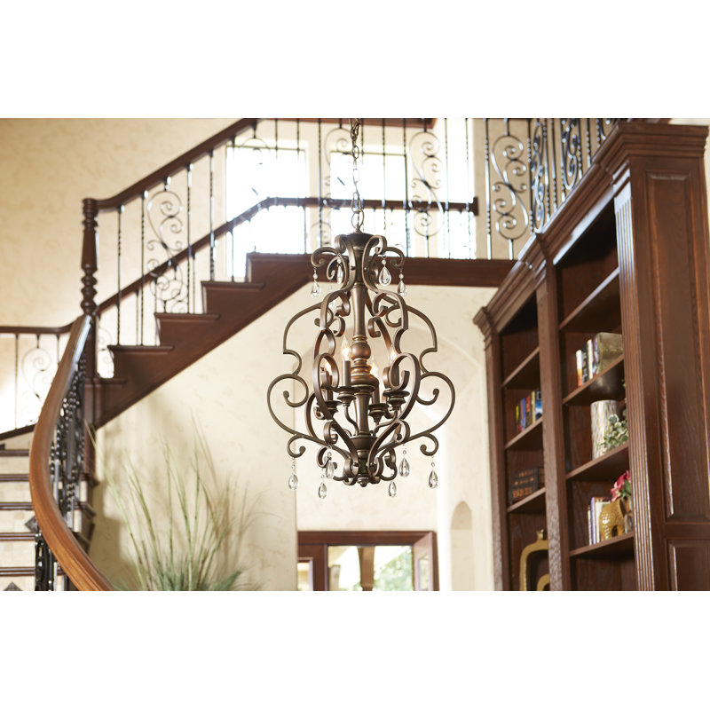 Salome 4 - Light Novelty Pendant, Vintage Copper