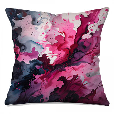 Abstract Art Throw Pillow, Abstract Double Sided Pillows