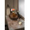 Lavabo de salle de bain ovale en verre Slipper