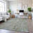 Premium Machine Washable Kumbhar AMF1350 Abstract Rug-460632184